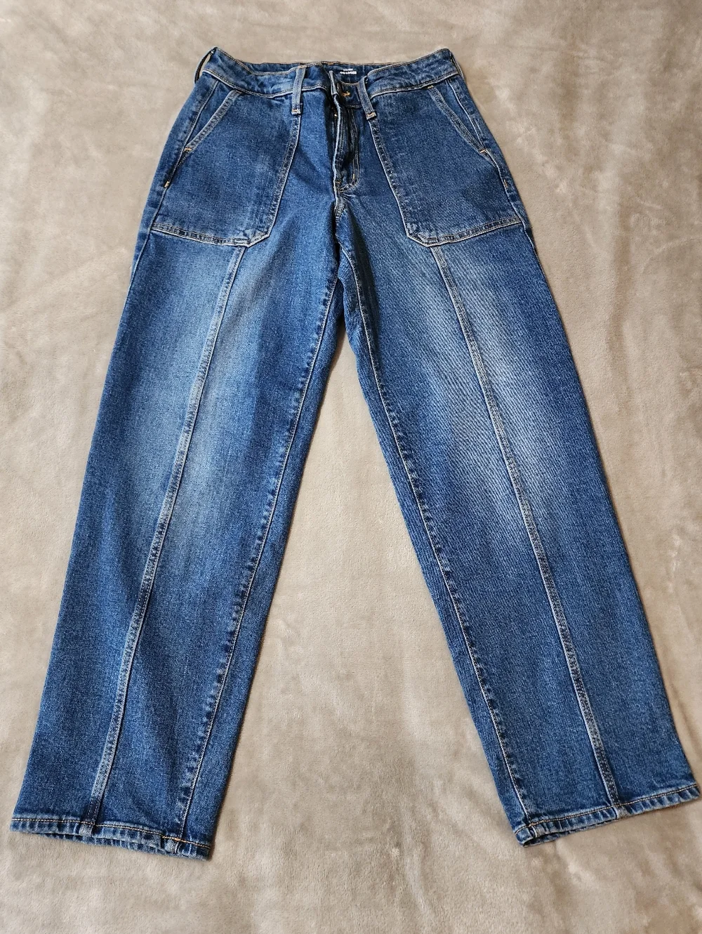 Carpenter Jeans | High Rise Loose Fit Denim Old‎ Navy 6